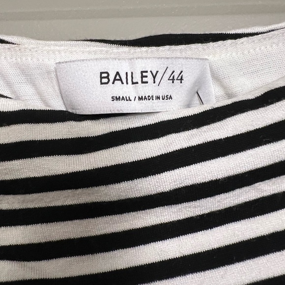 NWT Anthropologie Bailey 44 Annabeth Black Striped Column Dress Size S - Picture 3 of 7